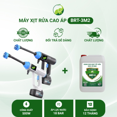 Dung dịch bọt tẩy rửa gốc sinh học BRT-3